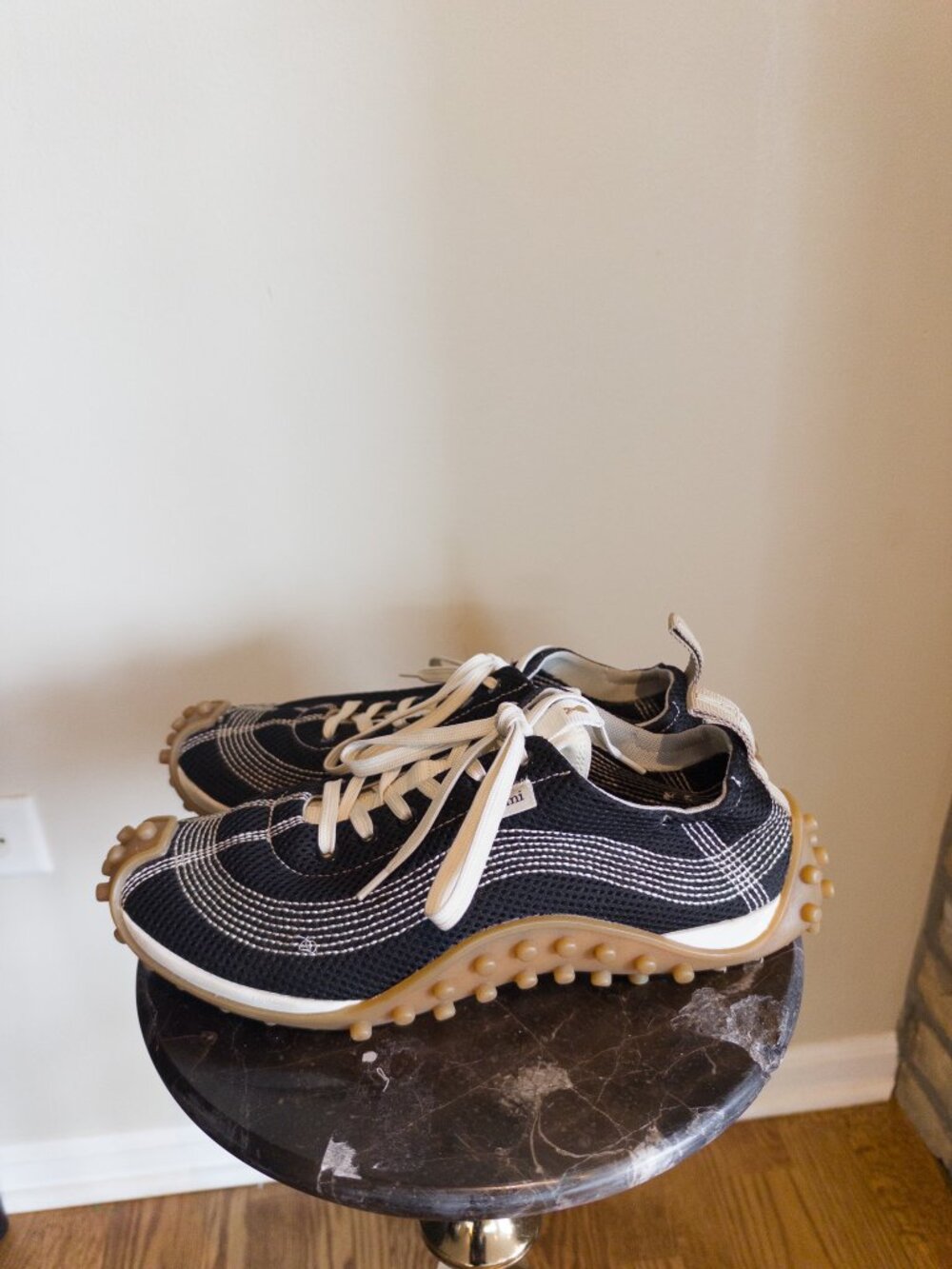AMI Paris Mirage Mesh Sneakers Black 44 US 11 - Picture 6 of 15